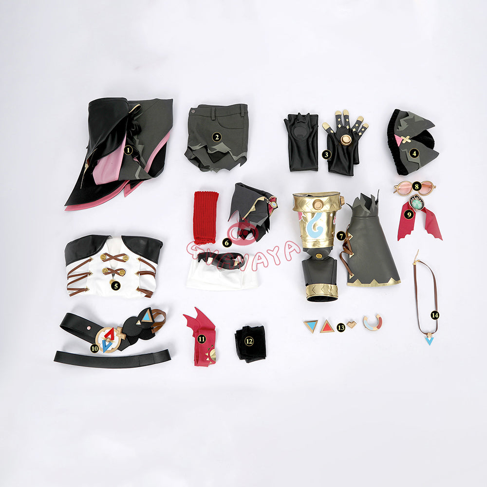 Gvavaya Game Cosplay Genshin Impact Nod-Krai Jahoda Cosplay Costume