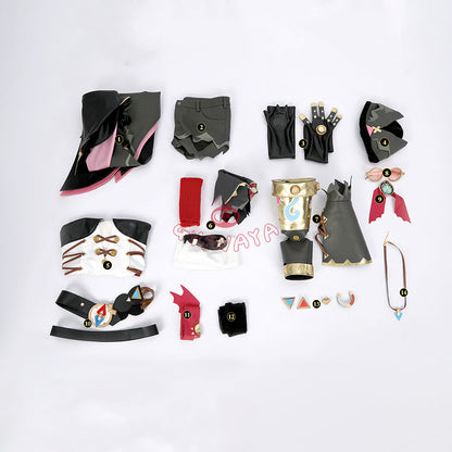 Gvavaya Game Cosplay Genshin Impact Nod-Krai Jahoda Cosplay Costume