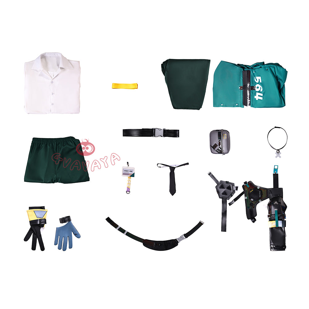 Gvavaya Game Cosplay Zenless Zone Zero Cosplay Asaba Harumasa Cosplay Costume