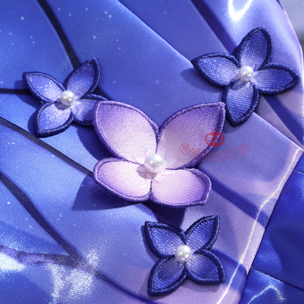 Gvavaya Game Cosplay Honkai Star Rail Cosplay Castorice Gossamer Flutter Splash Art Cosplay Costume