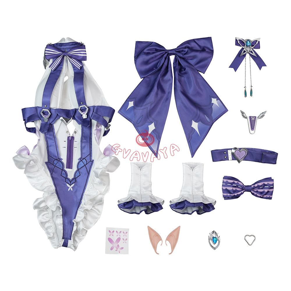 Gvavaya Game Cosplay Zenless Zone Zero Cosplay Vivian Iris of The Shore Cosplay Costume