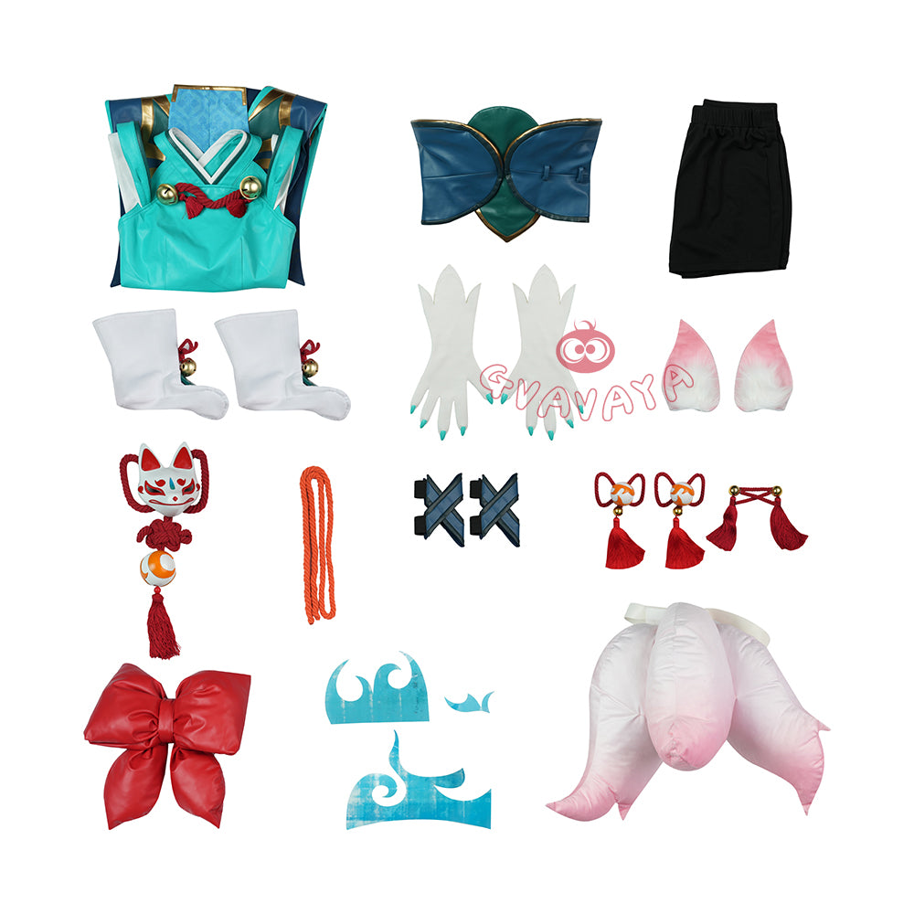 Gvavaya Game Cosplay Over watch2 Kiriko Spirits Cosplay Costume Kiriko Cosplay