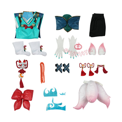 Gvavaya Game Cosplay Over watch2 Kiriko Spirits Cosplay Costume Kiriko Cosplay