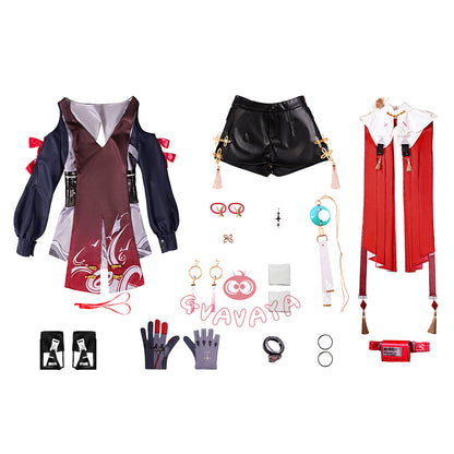 Gvavaya Game Cosplay Wuthering Waves Cosplay Danjin Cosplay Costume