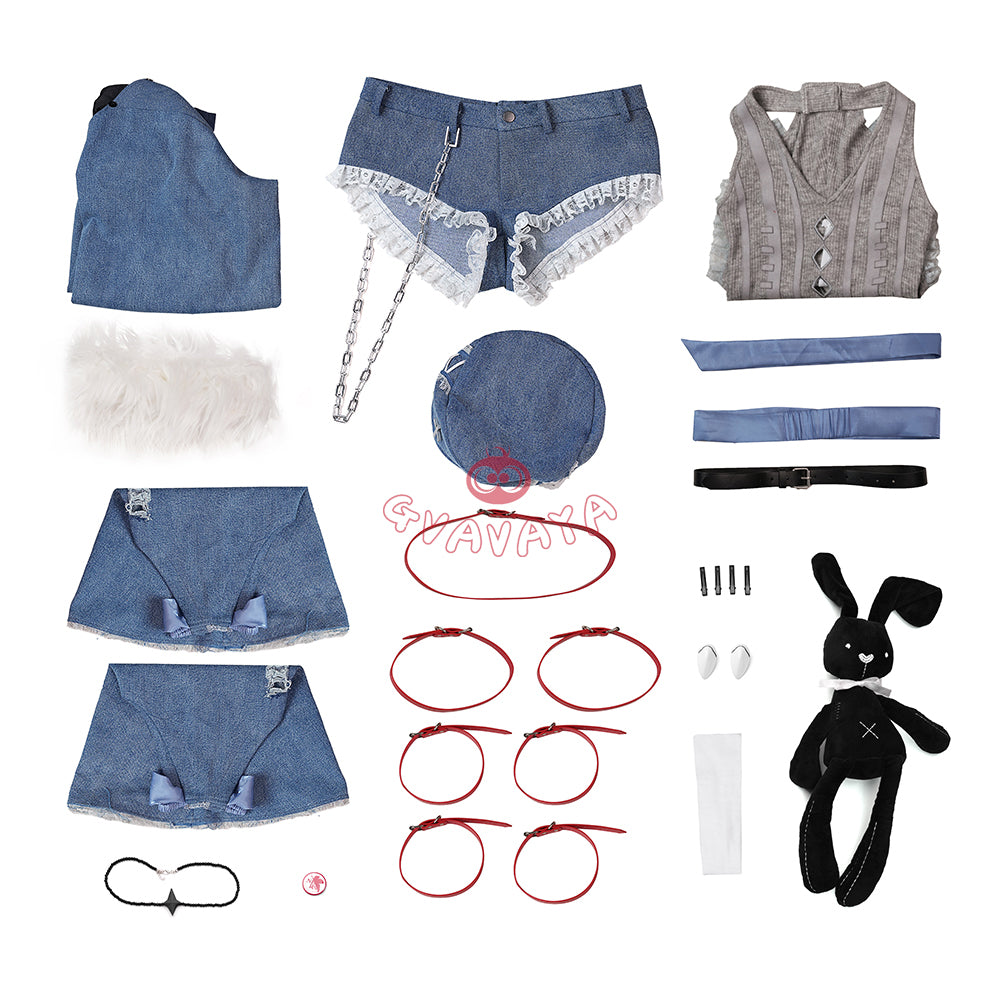 Gvavaya Anime Cosplay Rreeii Rock Style Cosplay Costume