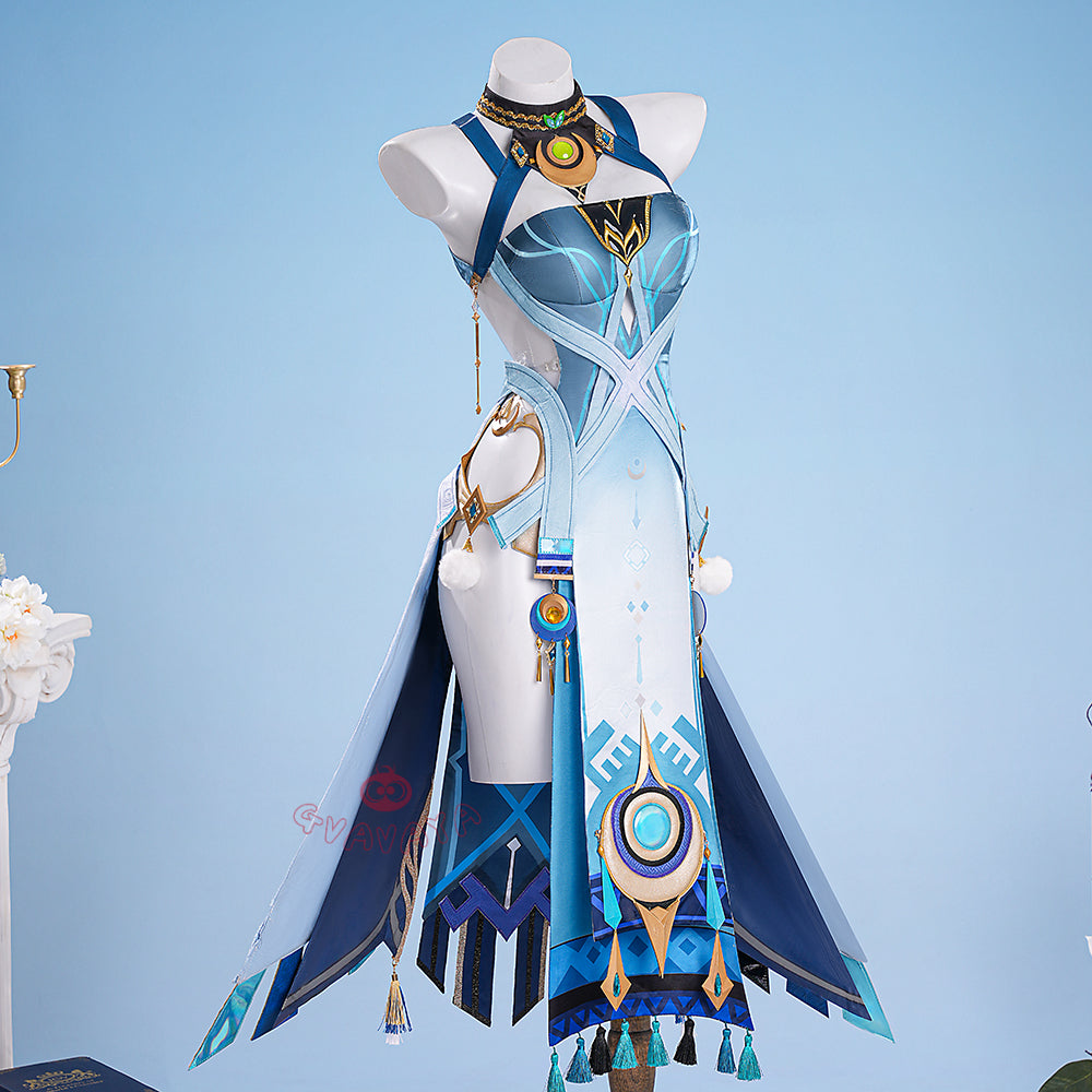 Gvavaya Game Cosplay Genshin Impact Cosplay Lauma Cosplay Costume