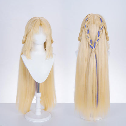 Gvavaya Game Cosplay Genshin Impact Nicole Reeyn Cosplay Wig 100cm Wig
