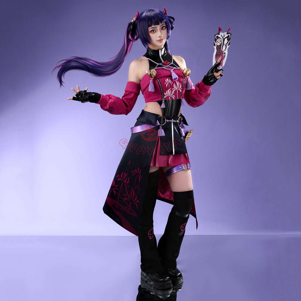 Gvavaya Game Cosplay Kiriko Battle Pass S4 Cosplay Costume