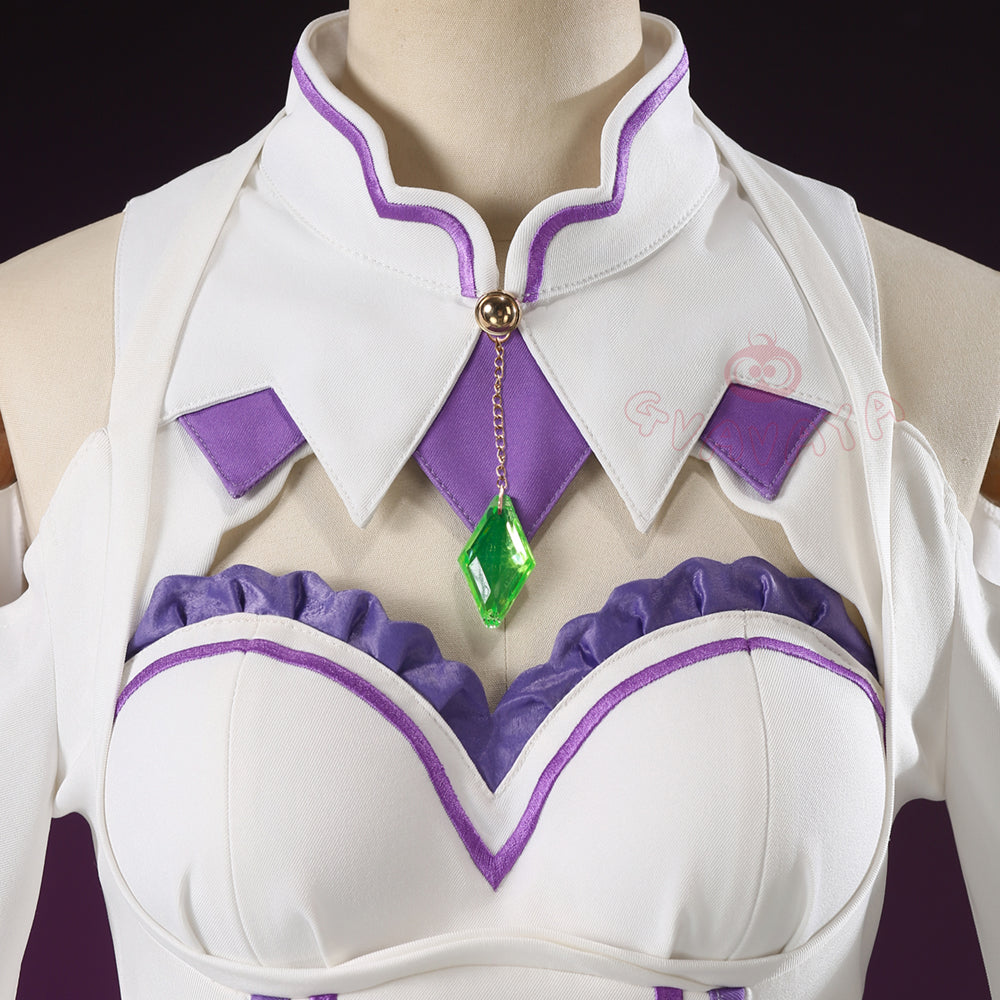 Gvavaya Anime Cosplay Re Zero Cosplay Emilia Cosplay Costume