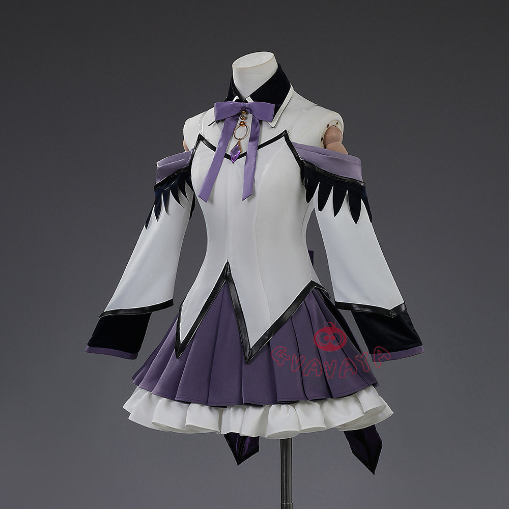 Gvavaya Anime Cosplay Puella Magi Madoka Magica Cosplay Homura Akemi Cosplay Costume