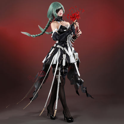 Gvavaya Game Cosplay WuWa Cosplay Dark Phrovola Cosplay Costum