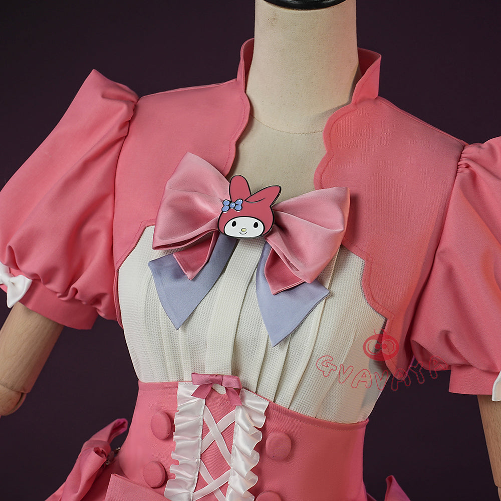 Gvavaya Game Cosplay Identity Ⅴ The Cheerleader Pink Rabbit Cosplay Costume