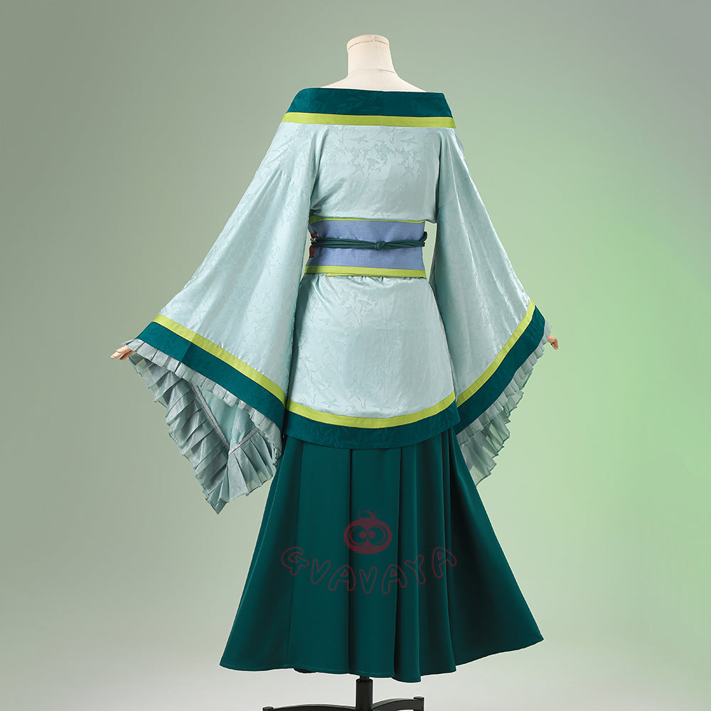 Gvavaya Anime Cosplay The Apothecary Diaries Cosplay Kusuriya no Hitorigoto Maomao Green Cosplay Costume