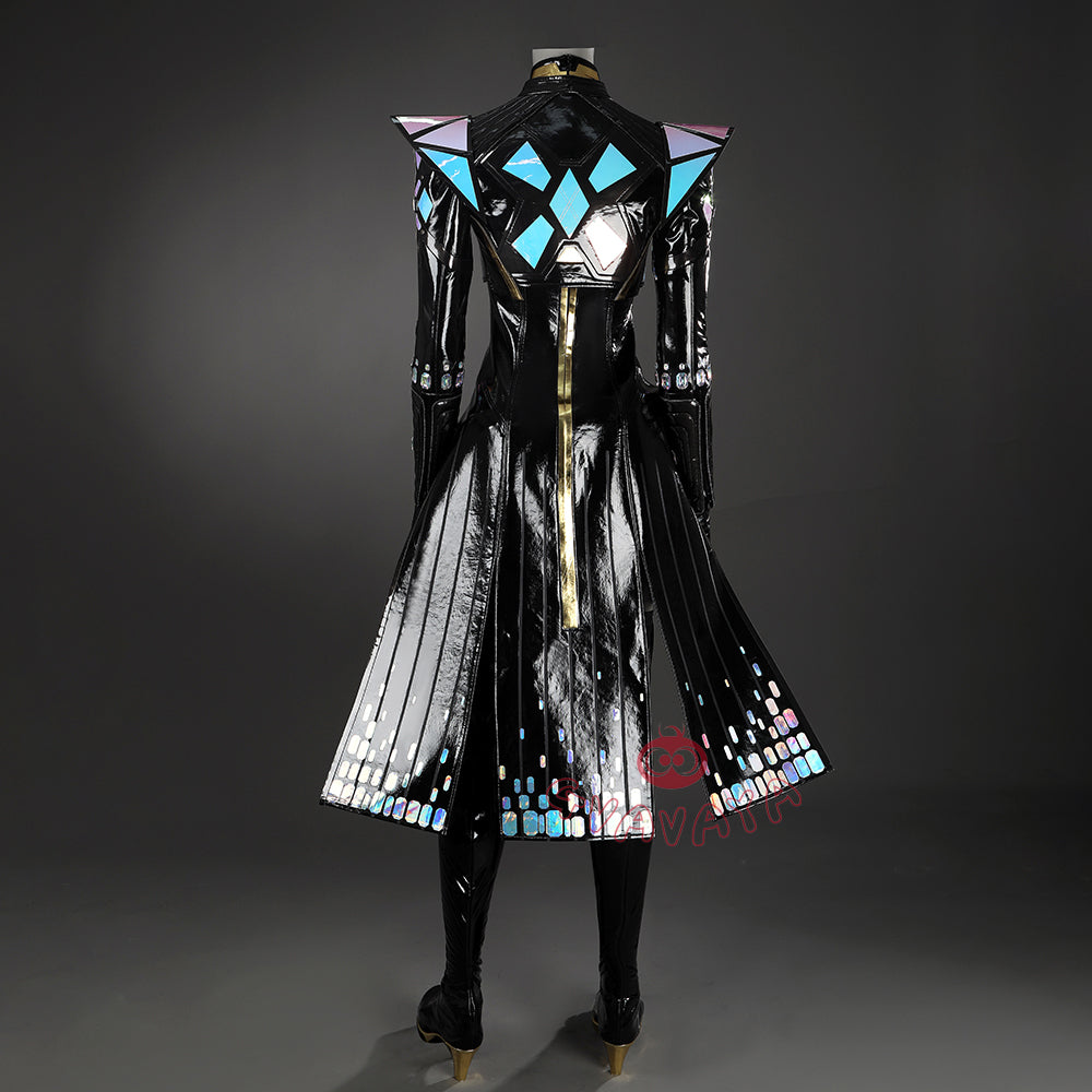 Gvavaya Game Cosplay White Queen Cosplay Emma X-Revolution Cosplay Costume