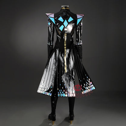 Gvavaya Game Cosplay White Queen Cosplay Emma X-Revolution Cosplay Costume