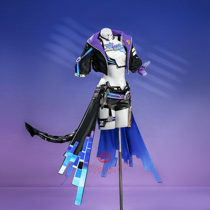 Gvavaya Game Cosplay Honkai : Star Rail Cosplay Silver Wolf LV.999 Cosplay Costume