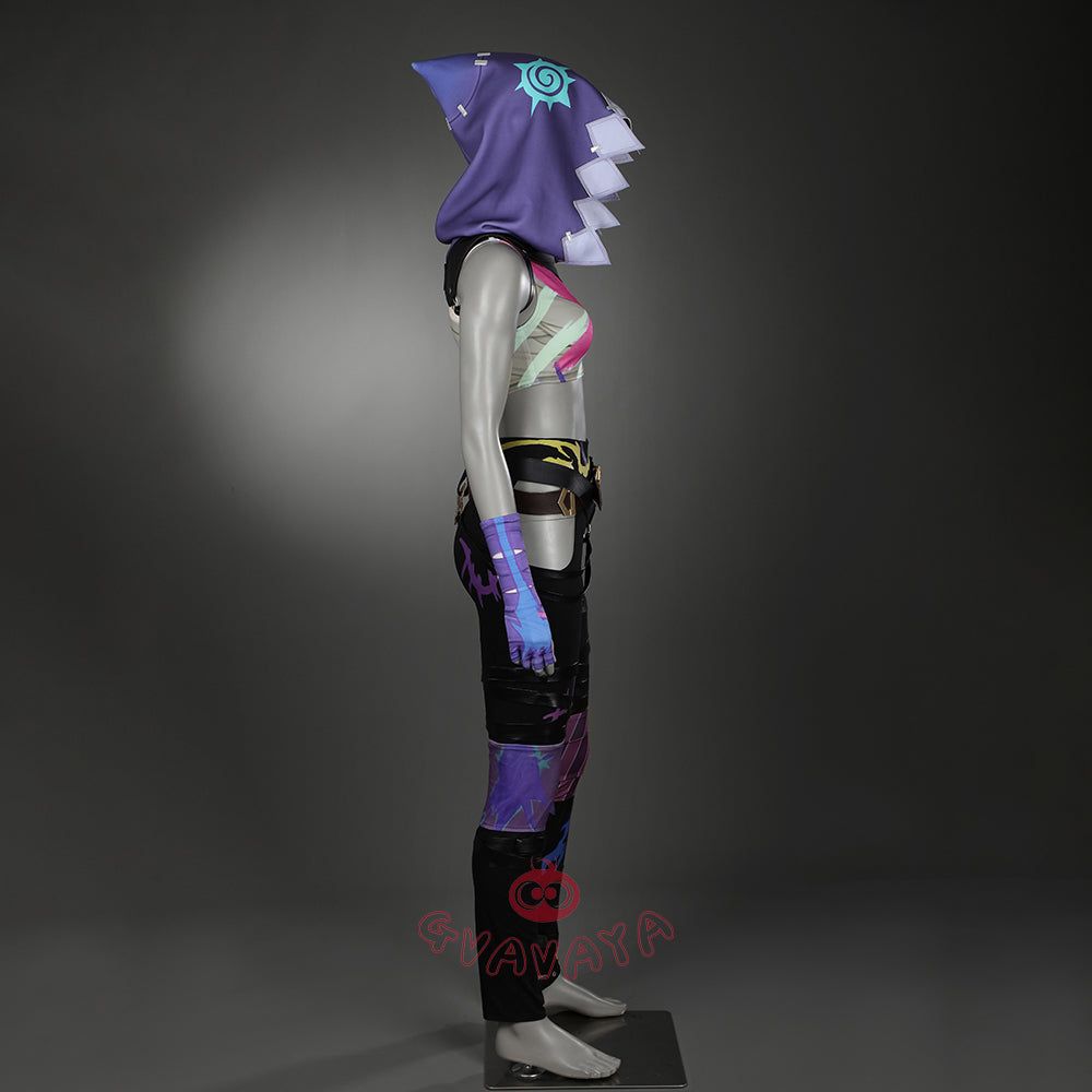 Gvavaya Anime Cosplay League of Legends Arcane Season 2 Cosplay Jinx Cosplay Costume