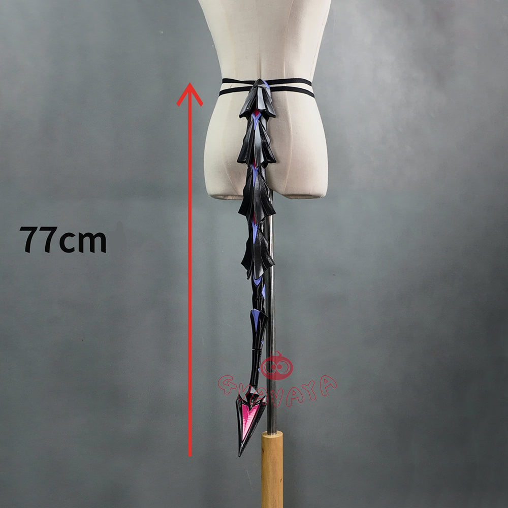 Gvavaya Game Cosplay Genshin Impact Durin's Headdress And Tail Prop