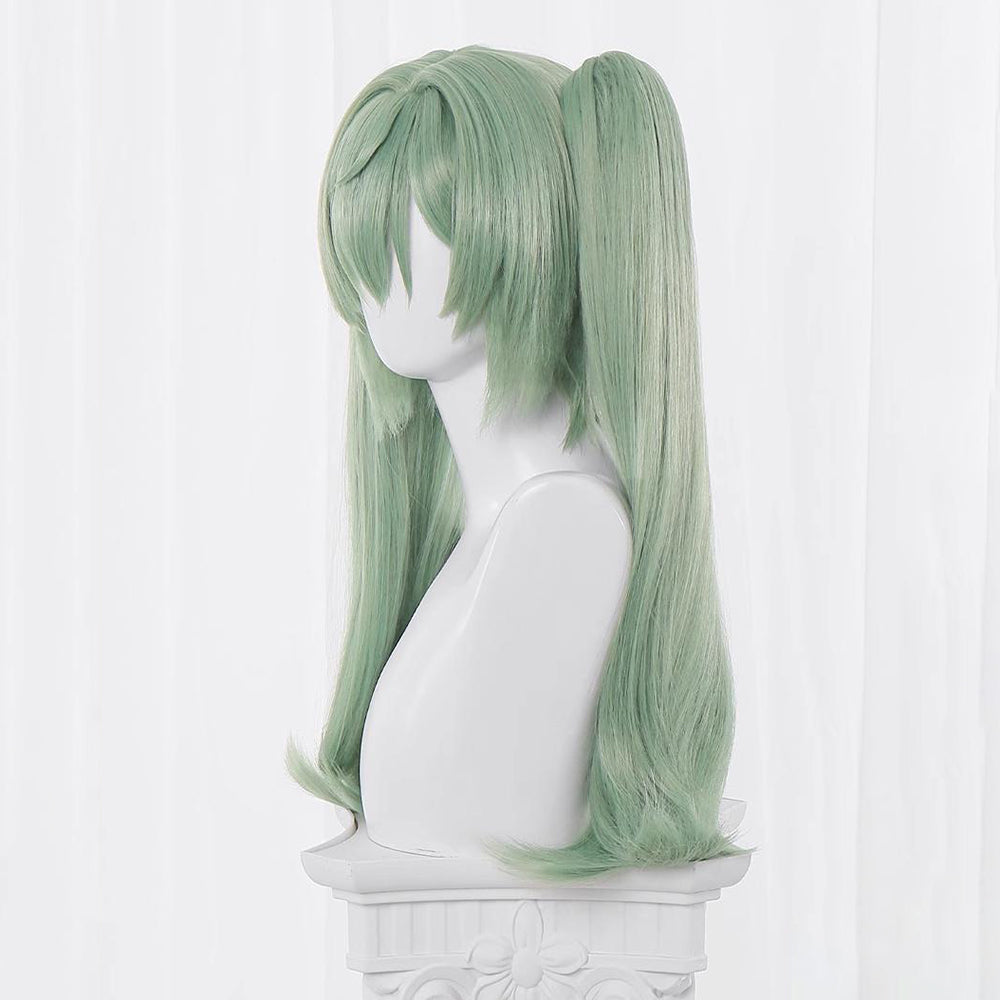 Gvavaya Anime Cosplay Zenless Zone Zero Corin Wickes Cosplay Wig Matcha Green 56cm Hair