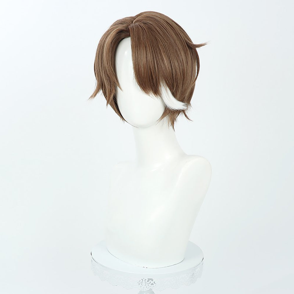 Gvavaya Game Cosplay Honkai Impact Star Rail Welt Cosplay Wig 30cm Lo