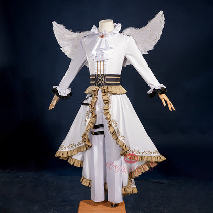 Gvavaya Anime Cosplay BLUE LOCK Cosplay Hyoma Chigiri White Angel Suit Cosplay Costume