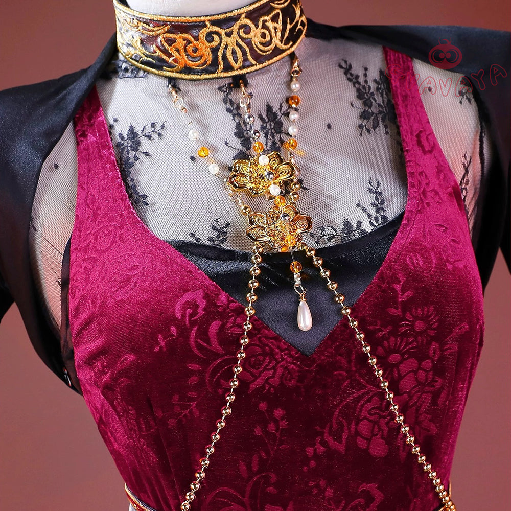 Gvavaya Game Cosplay Resident Evil 30th Anniversary Ada Wong Cosplay Costume