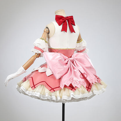 Gvavaya Anime Cosplay Puella Magi Madoka Magica Cosplay Madoka Kaname Cosplay Costume A