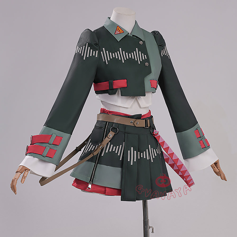 Gvavaya Cosplay Virtual Singer Cosplay Kasane Tteettoo Vvooiicceeppeeaakk Cosplay Costume