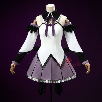 Gvavaya Anime Cosplay Puella Magi Madoka Magica Cosplay Homura Akemi Cosplay Costume A