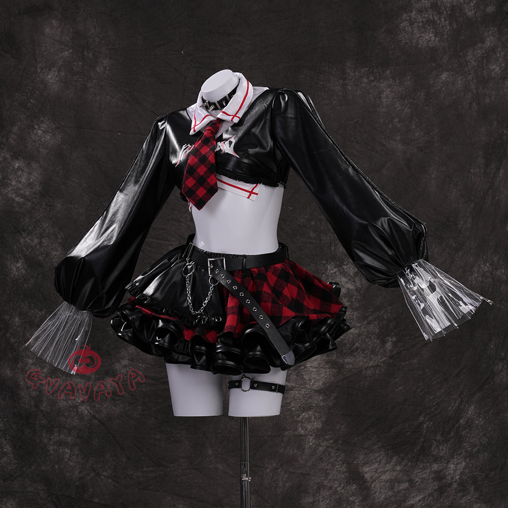 Gvavaya Anime Cosplay Aassuukka Rock Style Cosplay Costume