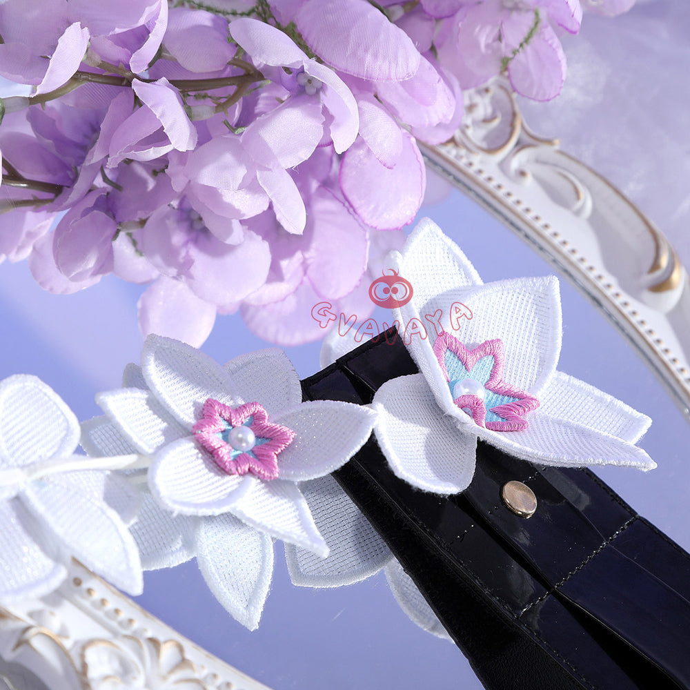 Gvavaya Game Cosplay Honkai Star Rail Cosplay Castorice Gossamer Flutter Splash Art Cosplay Costume