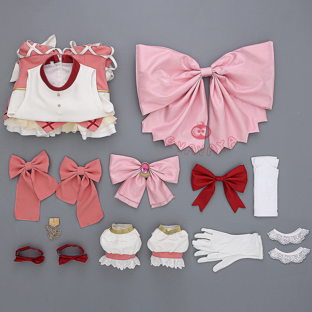 Gvavaya Anime Cosplay Puella Magi Madoka Magica Cosplay Madoka Kaname Cosplay Costume A