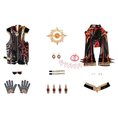 Gvavaya Game Cosplay Genshin Impact Cosplay Mavuika Cosplay Costume