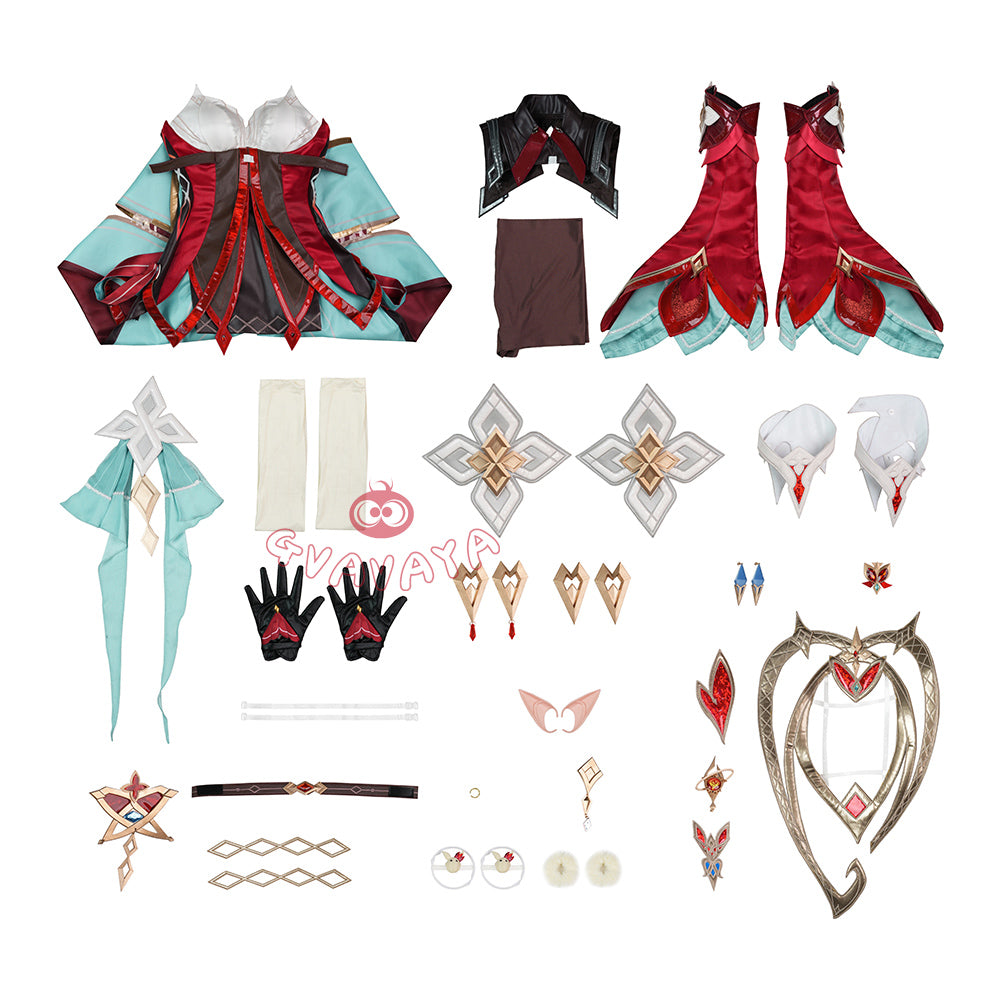 Gvavaya Game Cosplay Genshin Impact Cosplay Alice Cosplay Costume A
