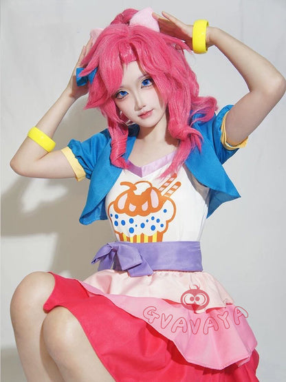 Gvavaya Anime Cosplay Pinkie Pie Human Cosplay Costume