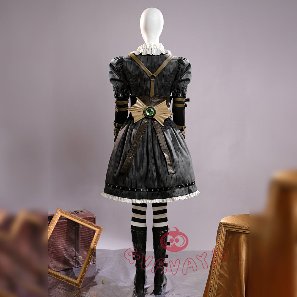 Gvavaya Game Cosplay Alice: Madness Returns Cosplay Alice Steamdress Alice Cosplay Costume