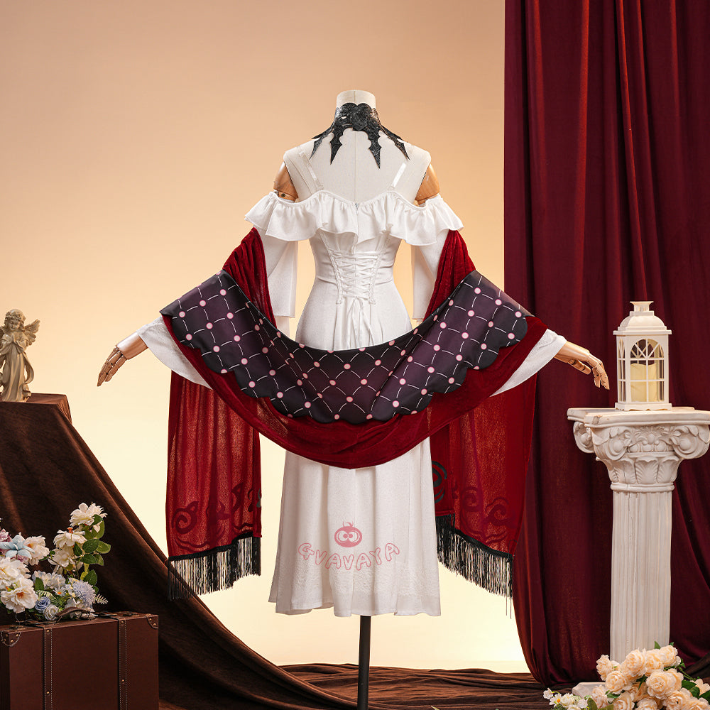 Gvavaya Game Cosplay Genshin Cosplay La Signora Pajama Cosplay Costume