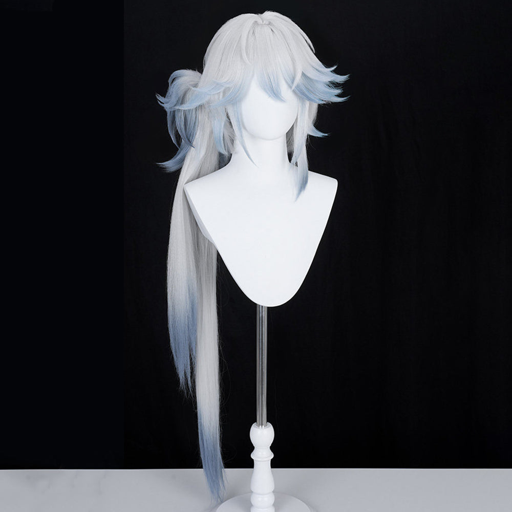 Perruque Cosplay Caelus Honkai Star Rail - Fibres Résistantes à La Chaleur, Look Parfait !