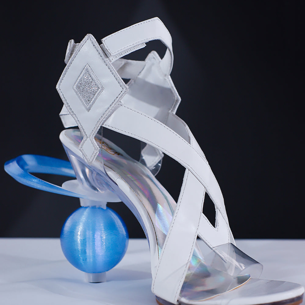 Gvavaya Game Cosplay Genshin Impact Columbina (Damselette) Cosplay Shoes Cosplay Costume