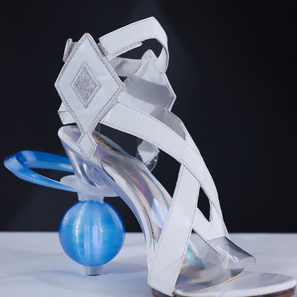 Gvavaya Game Cosplay Genshin Impact Columbina (Damselette) Cosplay Shoes Cosplay Costume