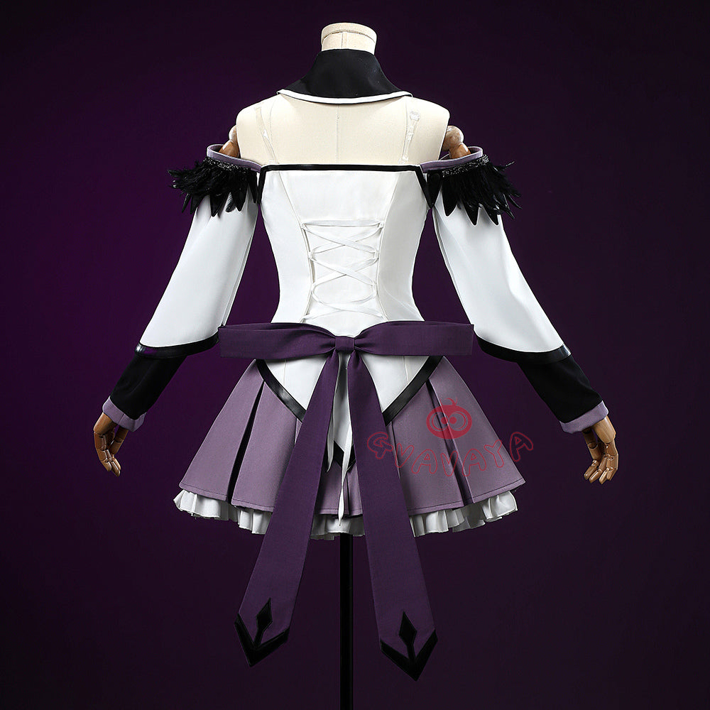 Gvavaya Anime Cosplay Puella Magi Madoka Magica Cosplay Homura Akemi Cosplay Costume A