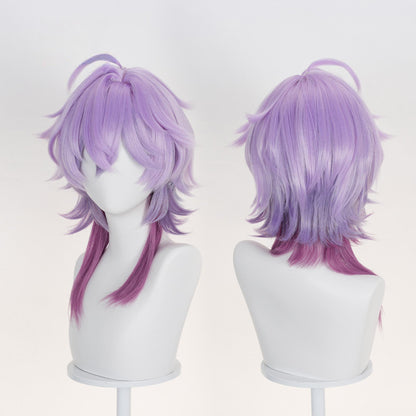 Gvavaya Game Cosplay Genshin Impact Durin Cosplay Wig 50cm Blue Wig