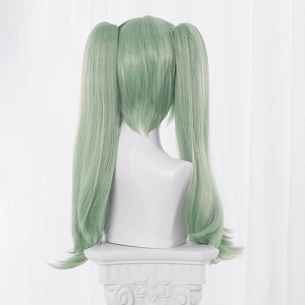 Gvavaya Anime Cosplay Zenless Zone Zero Corin Wickes Cosplay Wig Matcha Green 56cm Hair