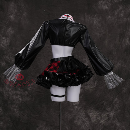 Gvavaya Anime Cosplay Aassuukka Rock Style Cosplay Costume