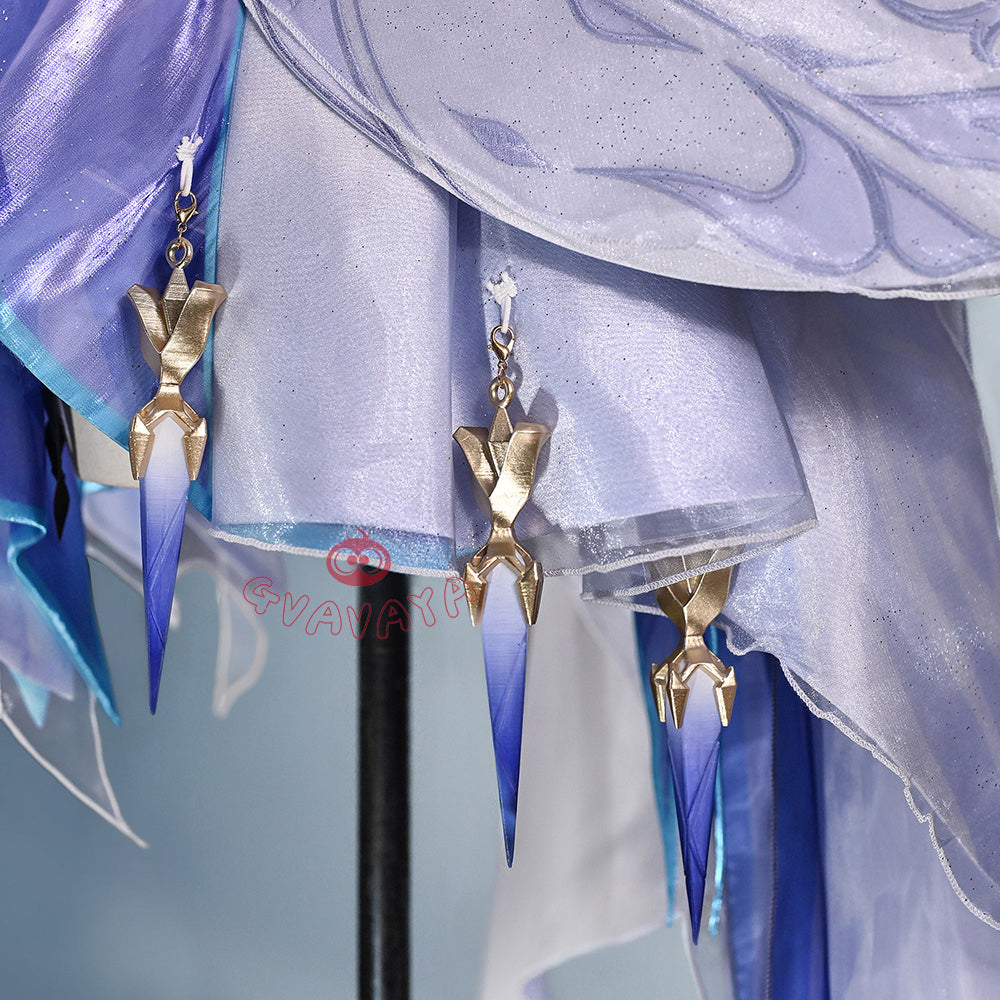 Gvavaya Game Cosplay Genshin Impact Cosplay Skirk Cosplay Costume A