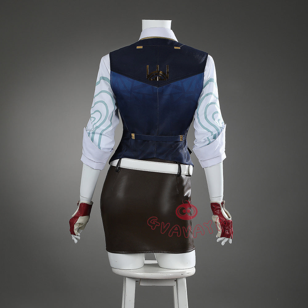 Gvavaya Game Cosplay Valorant Cosplay Chamber Female Ver. Cosplay Costume