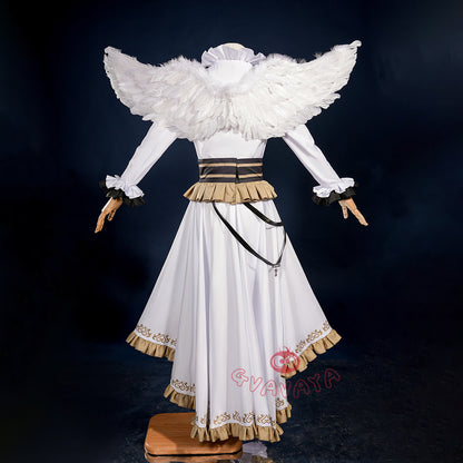 Gvavaya Anime Cosplay BLUE LOCK Cosplay Hyoma Chigiri White Angel Suit Cosplay Costume