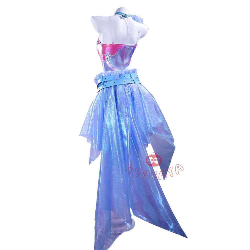 Gvavaya Game Cosplay MR Luna Snow‌ Disco Pop Cosplay Costume