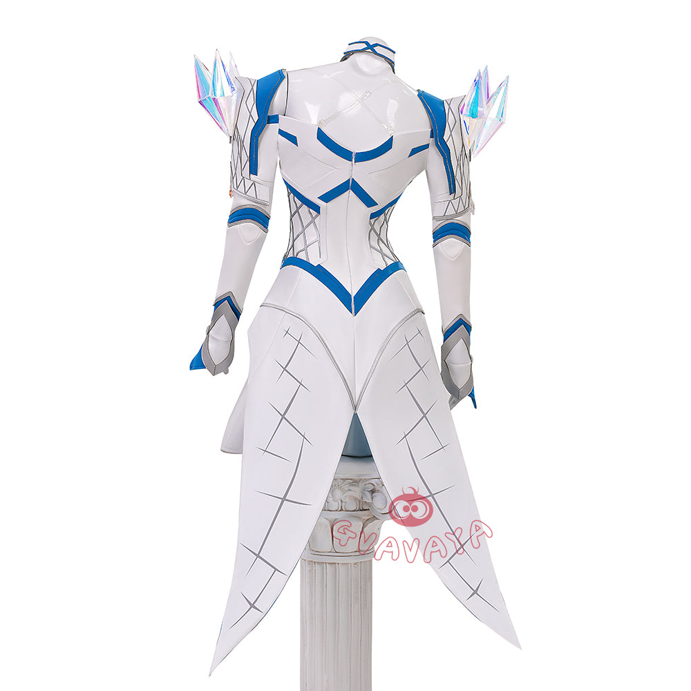 Gvavaya Game Cosplay White Queen Cosplay Emma Frost Cosplay Costume A