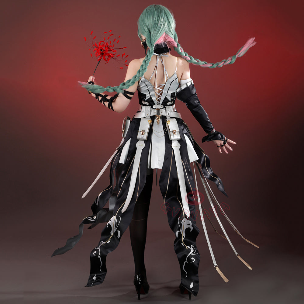 Gvavaya Game Cosplay WuWa Cosplay Dark Phrovola Cosplay Costum